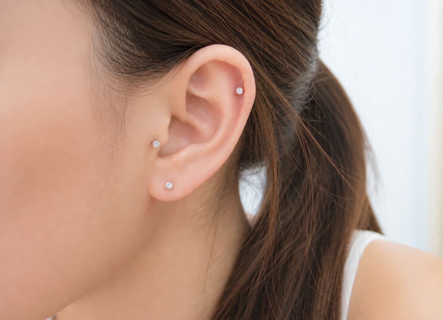 耳軟骨ピアス
